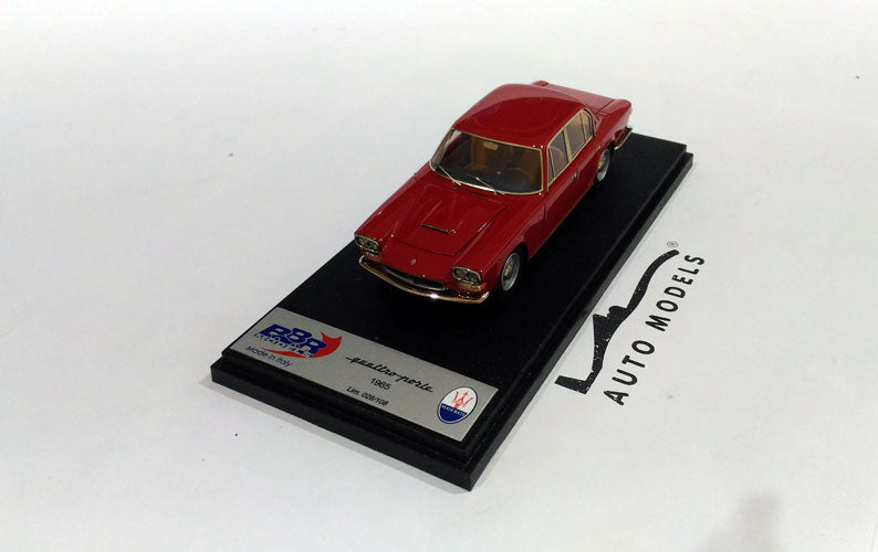 BBR Models Maserati Quattroporte 1965 Red
