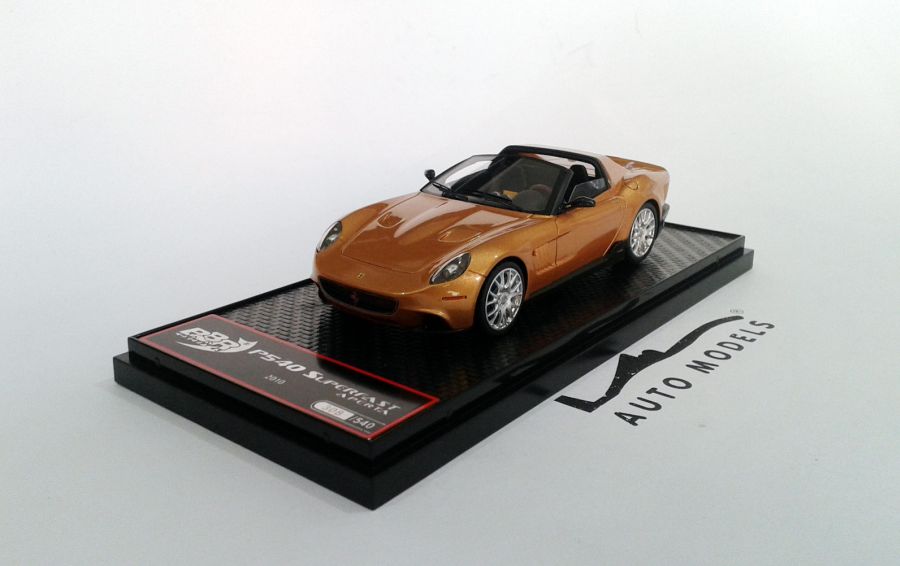 BBR Models Ferrari P540 Cabriolet Gold