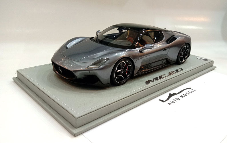 BBR Models Maserati MC20 2020 Grigio Metallic