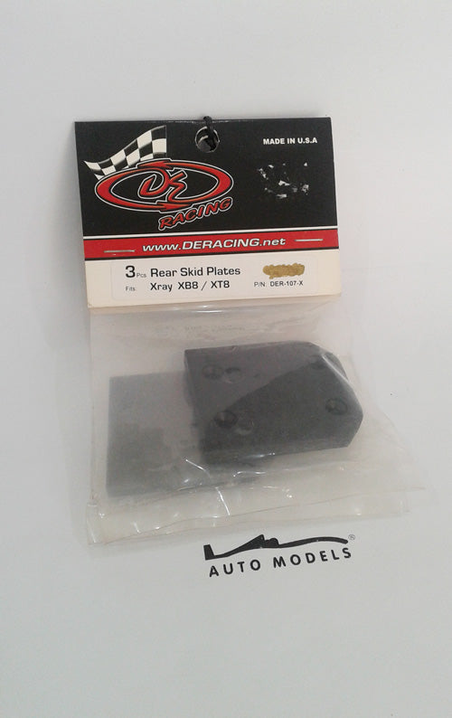 DERACING Skid Plates For Xray XB8/XT8