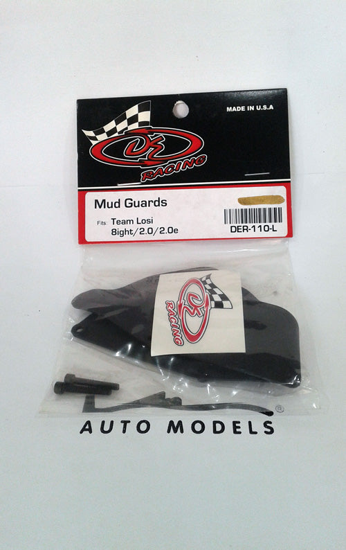 DERACING Mud Guard for Losi 8B / 2.0