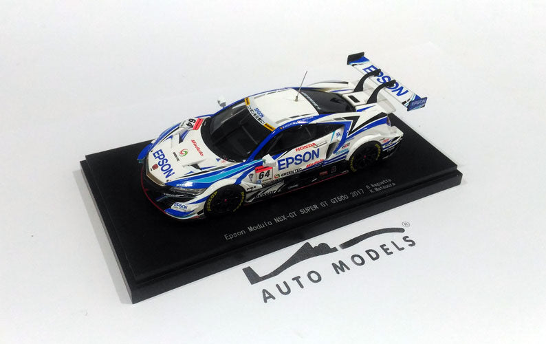 Ebbro Honda NSX GT Super GT GT500 2017 Team Epson Modulo White