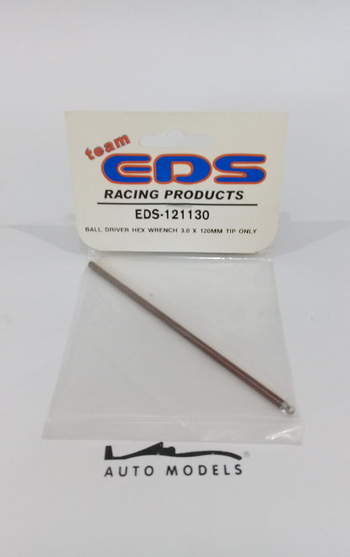 EDS Ball Driver Hex Wrench 3.0x120mm Tip Only