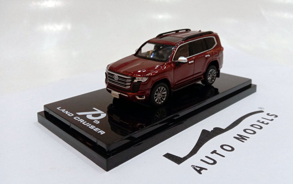 Hobby Japan Toyota Land Cruiser (JA300W) ZX Red/Black Interior