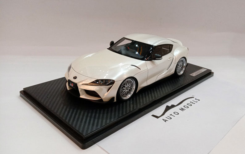 Ignition Toyota GR Supra RZ (A90) w/BBS LM Wheels White Metallic