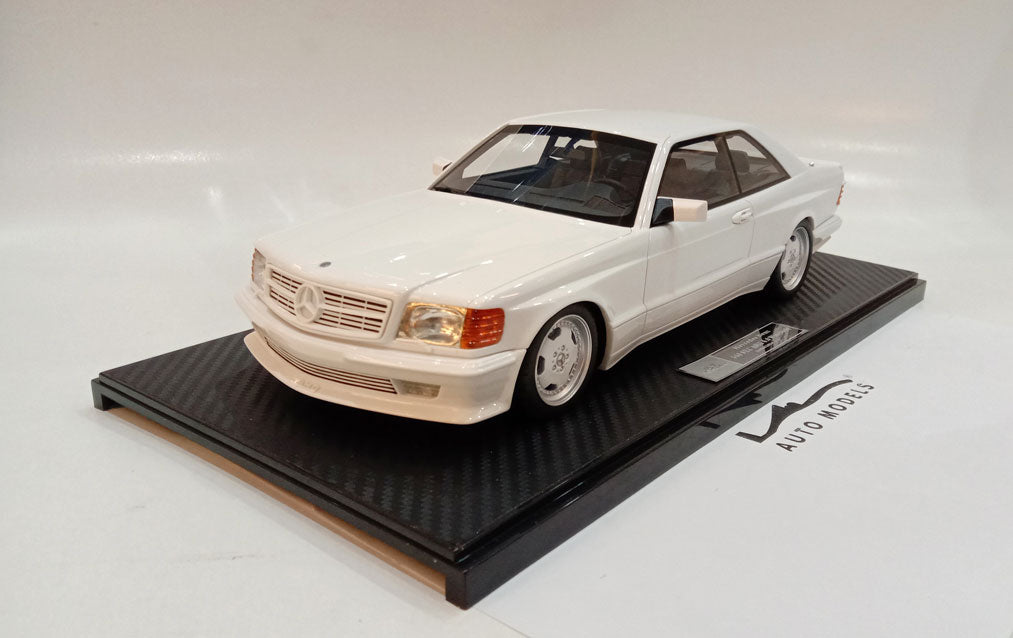 IVY Model Mercedes Benz 560 SEC AMG 6.0 White