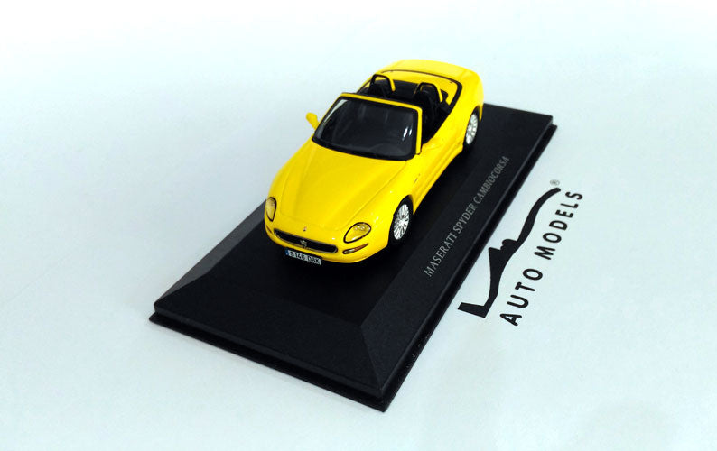 IXO Models Maserati Spyder Cambiocorsa Yellow