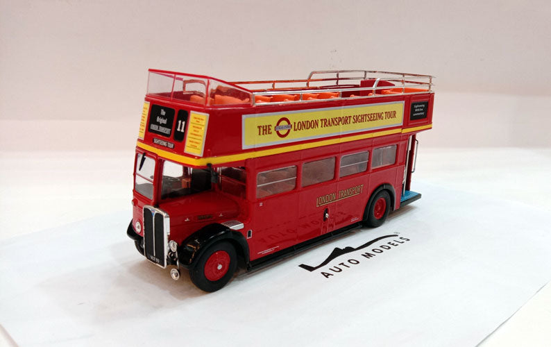 IXO Models AEC Regent RT RHD London Transport Open Top Red