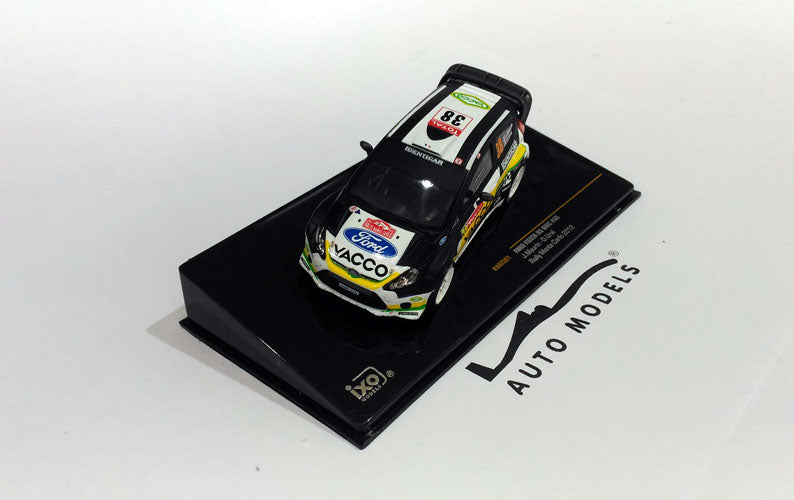 IXO Models Ford Fiesta RS WRC #38 J.Maurin Rally Monte Carlo 2012 Black