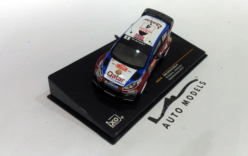 IXO Models Ford Fiesta RS WRC Monte Carlo 2013 White