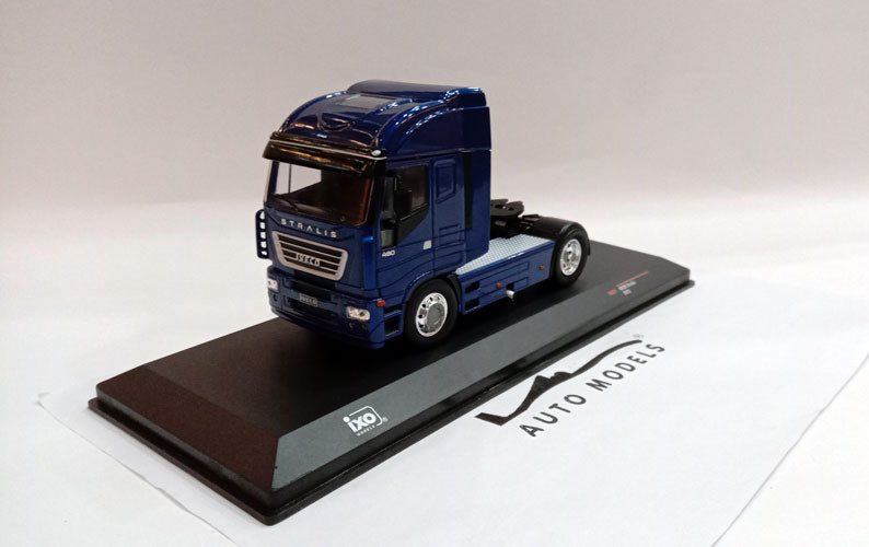 IXO Models Iveco Stralis Blue Metallic