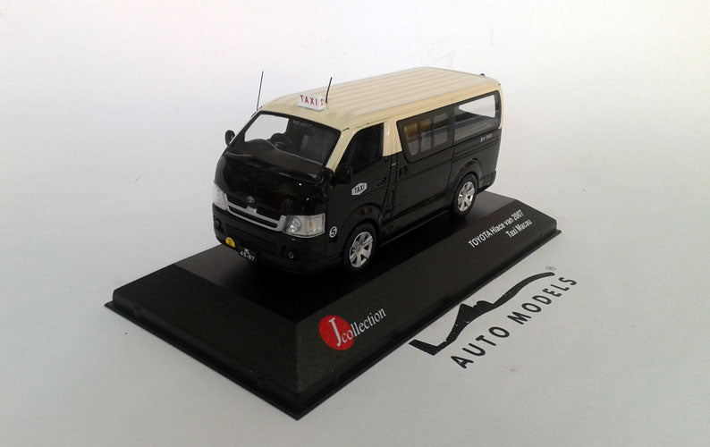 J Collection Toyota Hiace Super GL (Passanger) Taxi Macau 2006 Black Cream