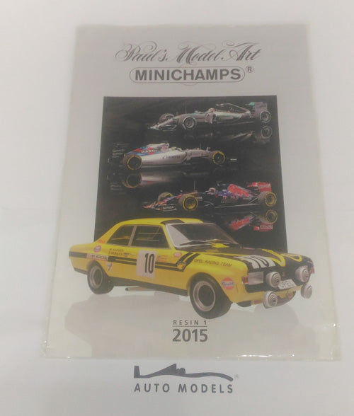 Minichamps PMA Catalog 2015 Resin Edition 1