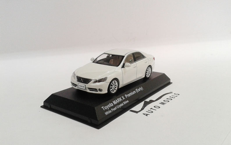 Kyosho Toyota Mark X Premium Early White Pearl Crystal Shine