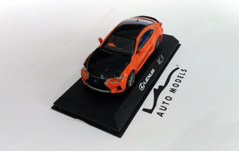 Kyosho Lexus RC F Lava Orange Crystal Shine Black