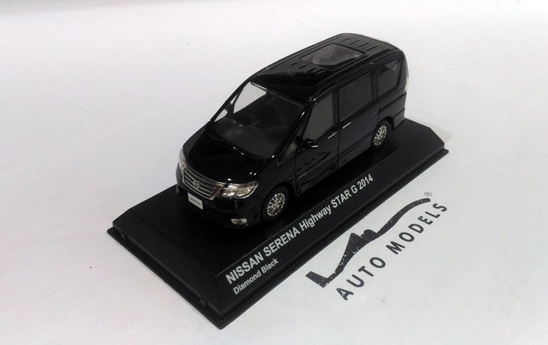 Kyosho Nissan Serena Highway Star G 2014 Diamond Black