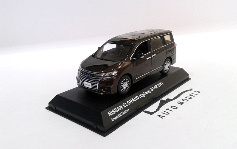 Kyosho Nissan Elgrand Highway Star 2014 Imperial Amber