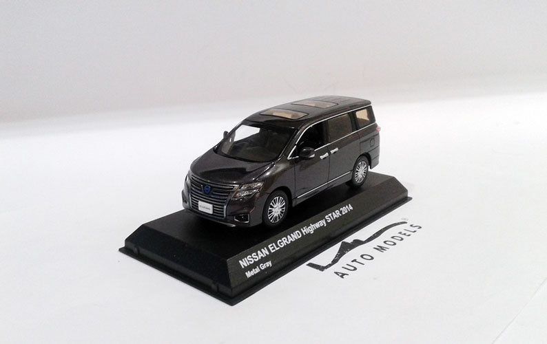 Kyosho Nissan Elgrand Highway Star 2014 Metallic Grey