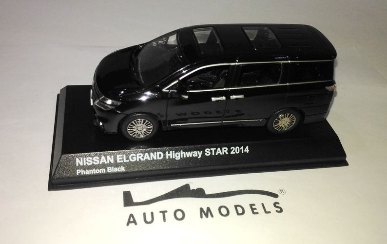 Kyosho Nissan Elgrand Highway Star 2-14 Phantom Black