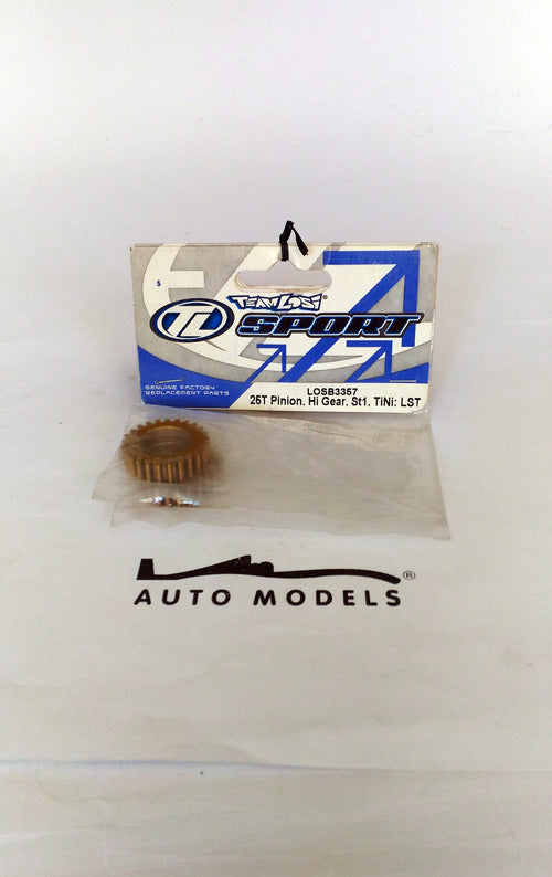 Team Losi 25T Pinion, High Gear, St1, TINI : LST