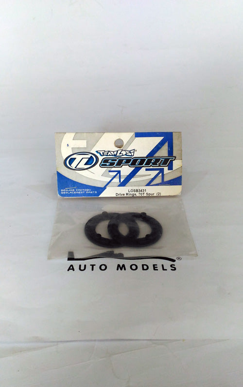 Team Losi Drive Rings, 70T Spur (2)