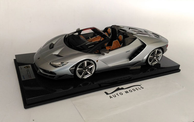 Looksmart Lamborghini Centenario Roadster Argento Centenario Grey Mettalic