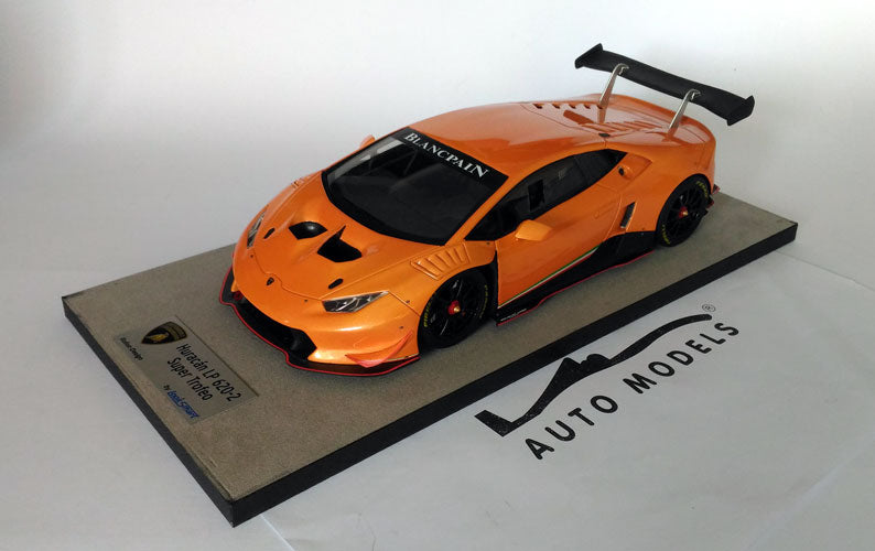Looksmart Lamborghini Huracan Super Trofeo Arancio Borealis Without Livery Orange