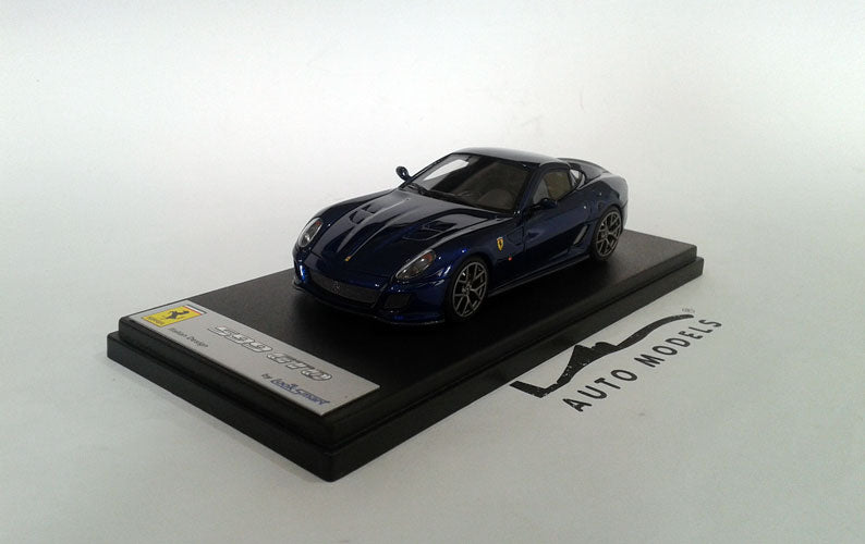 Looksmart Ferrari 599 GTO 2010 Blue Tour De France 522 Blue Metallic