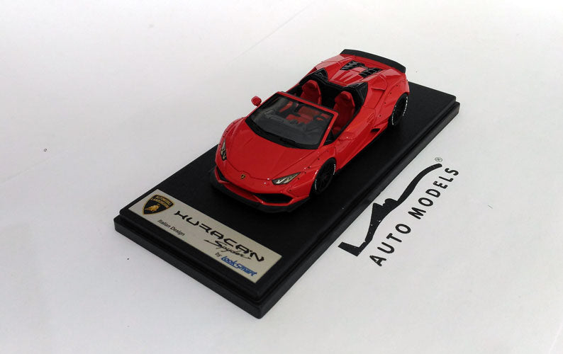 Looksmart Lamborghini Huracan Spyder Aftermarket Rosso Mars