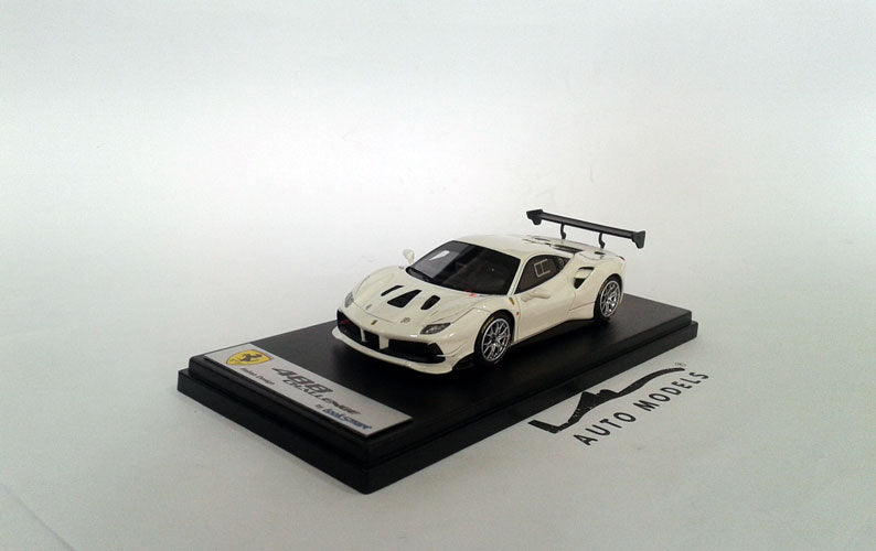 Looksmart Ferrari 488 Challenge Bianco Avus 100 /wo Livery