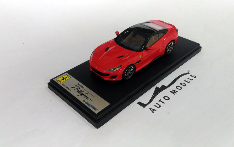 Looksmart Ferrari Portofino Rosso Scuderia w/Nero Roof