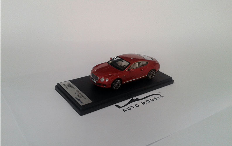 Looksmart New Bentley Continental GT Speed Coral Red