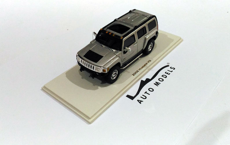 Luxury Model 2006 Hummer H3 Blouder Grey Metallic