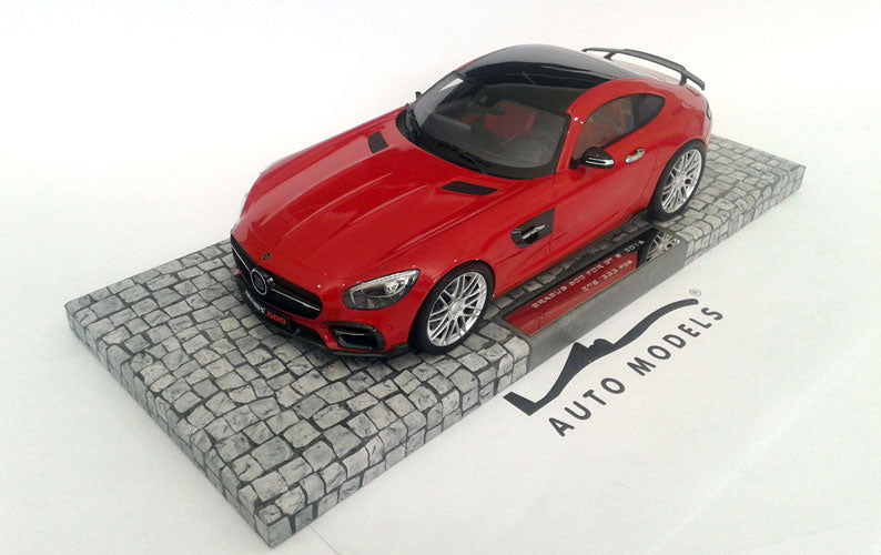 Minichamps Brabus 600 AUF Basis Mercedes-Benz AMG GT S 2016 Red