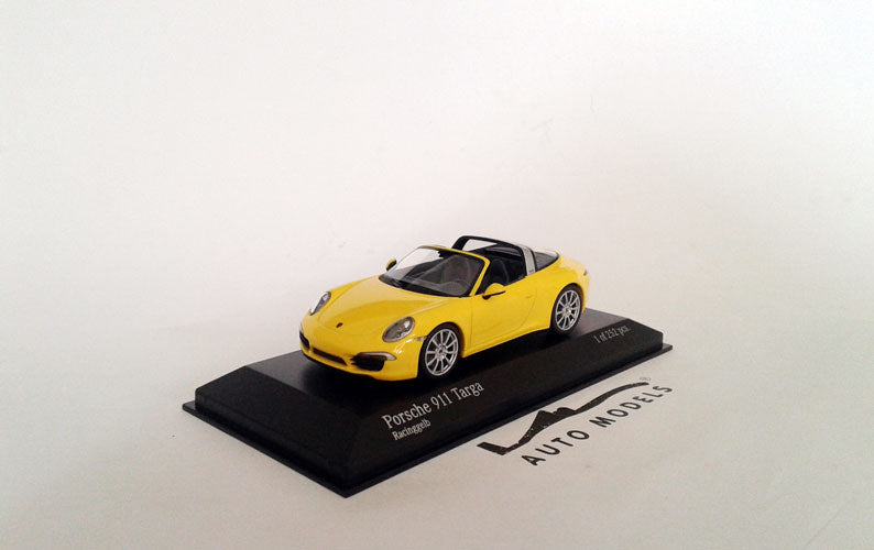 Minichamps Porsche 911 Targa 2013 Yellow