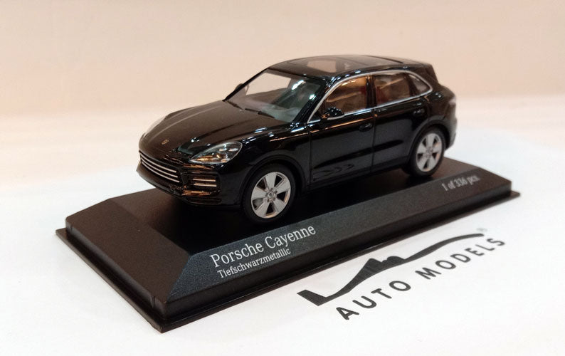 Minichamps Porsche Cayenne 2017 Black Metallic