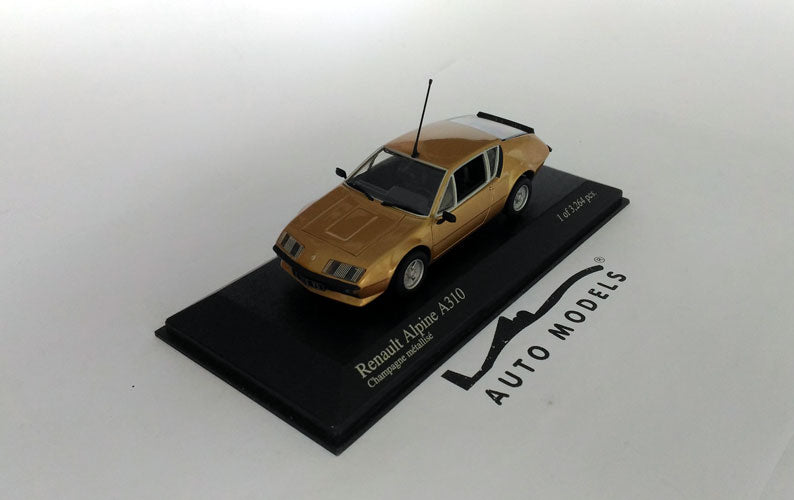 Minichamps Renault Alpine A310 1976 Champagne