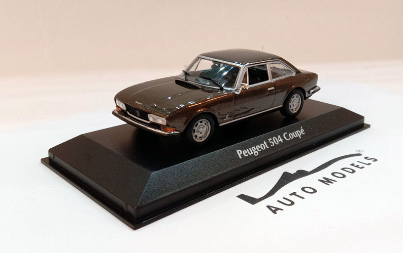 Minichamps Peugeot 504 Coupe 1976 Brown