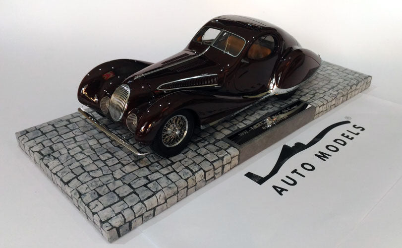 Minichamps Tablot Lago T150-C-SS Coupe 1937 Dark Red