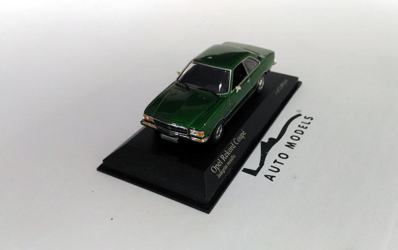Minichamps Opel Rekord D Coupe 1975 Green Metallic