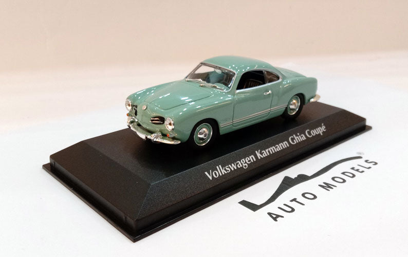 Minichamps Volkswagen Karman Ghia Coupe 1955 Light Blue