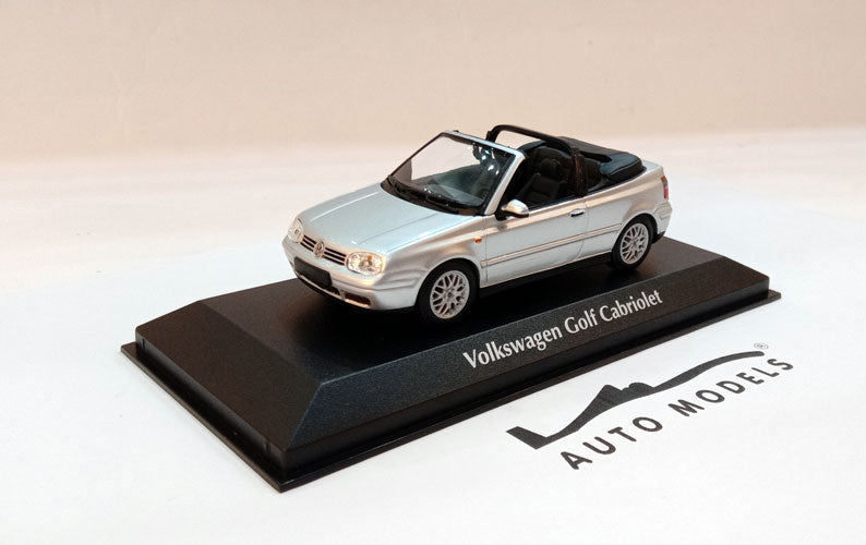 Minichamps Volkswagen Golf 4 Cabriolet 1998 Silver