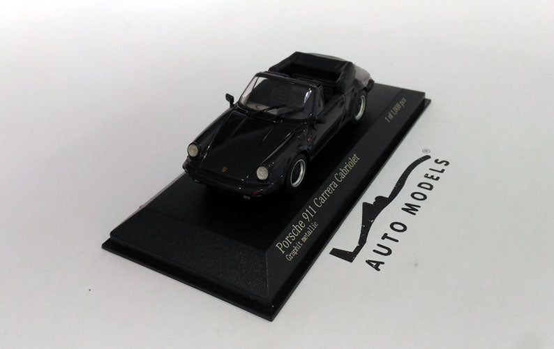 Minichamps Porsche 911 Carrera Cabriolet 1983 Graphite Metallic