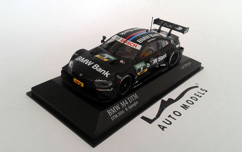Minichamps BMW M4 (F82) BMW Team MTEK Bruno Spengler DTM 2016 Black
