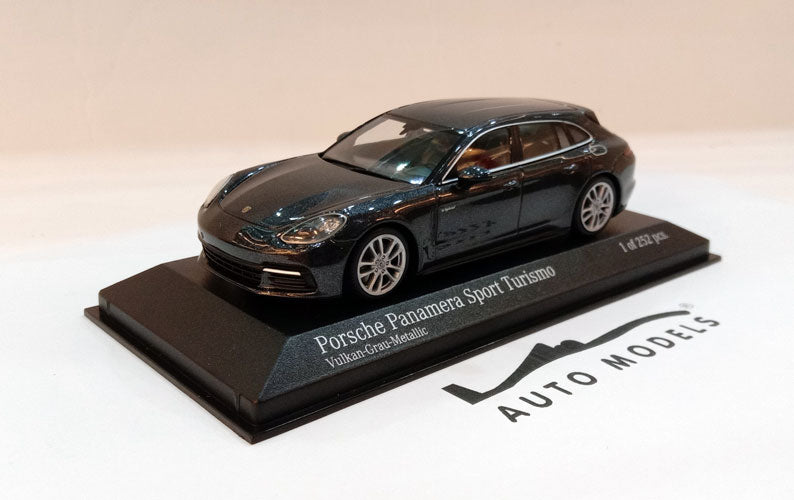 Minichamps Porsche Panamera 4E-Hybrid Sport Turismo 2017 Grey