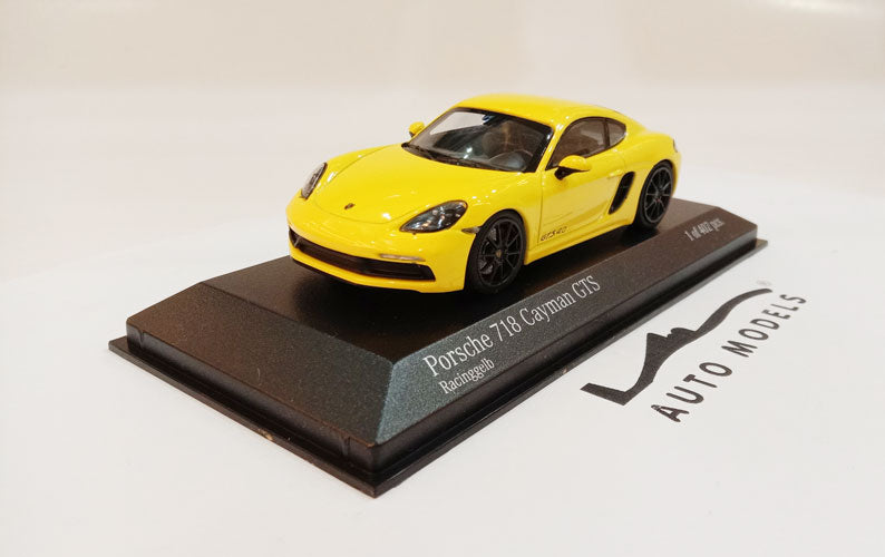 Minichamps Porsche 718 Cayman GTS (982) 2020 Yellow