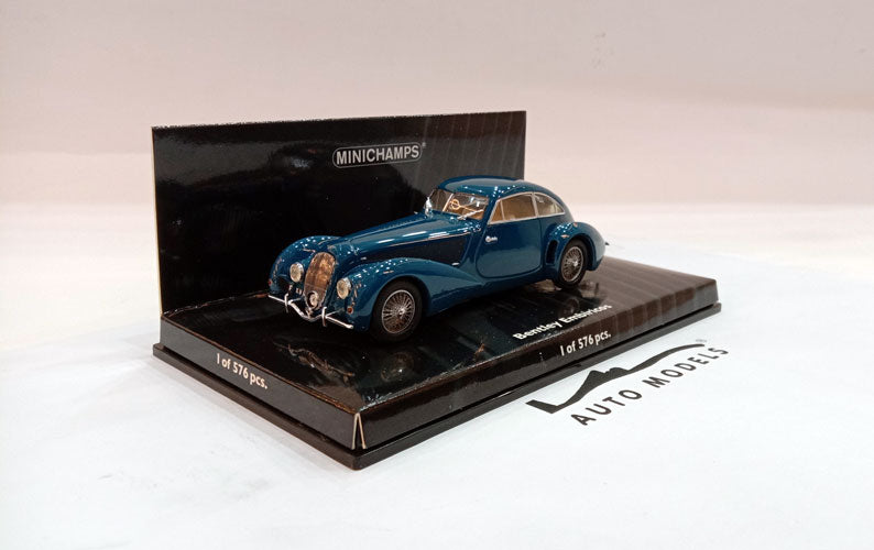 Minichamps Bentley Embiricos 1938 Blue