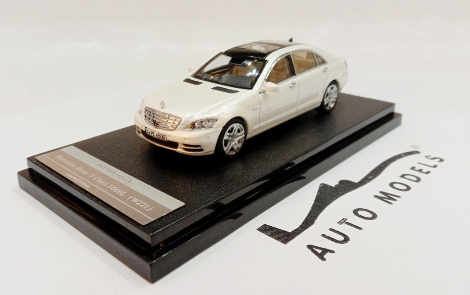 Motorhelix Mercedes Benz S600L (W221) Diamond White Metallic