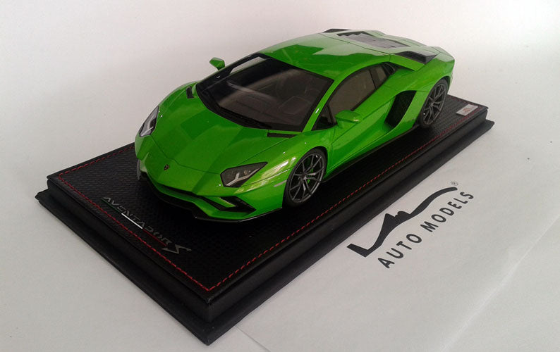 MR Collection Lamborghini Aventador S 2016 Verde Mantis