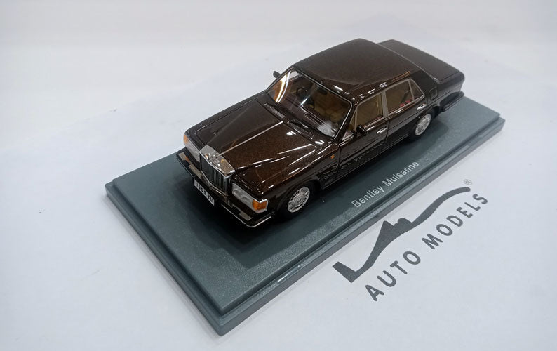Neo Scale Models Bentley Mulsanne RHD 1980 Brown Metallic
